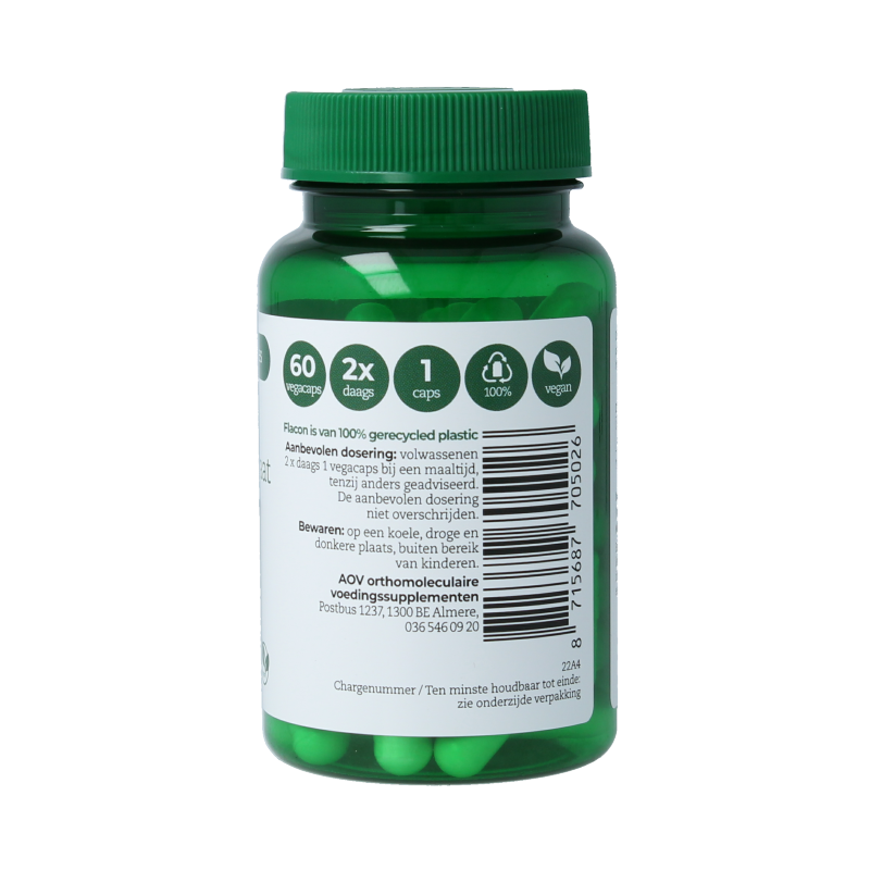 AOV 502 Calcium pyruvaat 60 Vegetarische capsules
