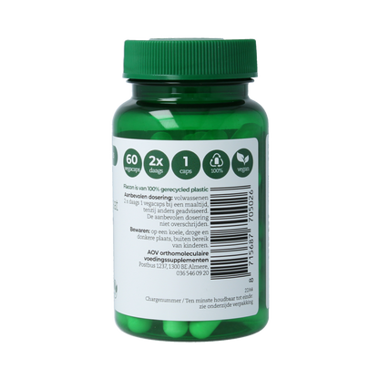 AOV 502 Calcium pyruvaat 60 Vegetarische capsules