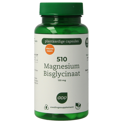 AOV 510 Magnesium bisglycinaat 60 Vegetarische capsules
