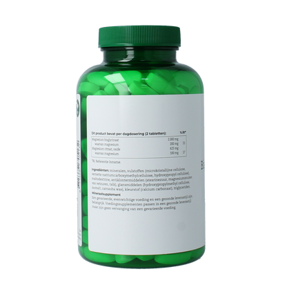 AOV 513 Magnesium bisglycinaat & citraat 150mg 180 Tabletten