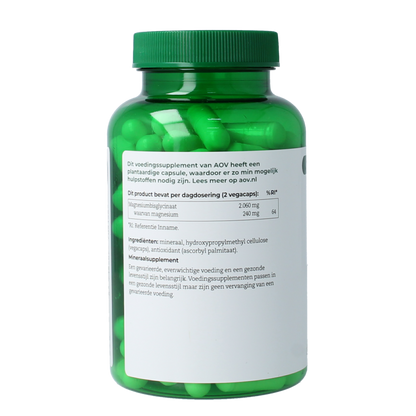 AOV 515 Magnesium bisglycinaat 120 Vegetarische capsules