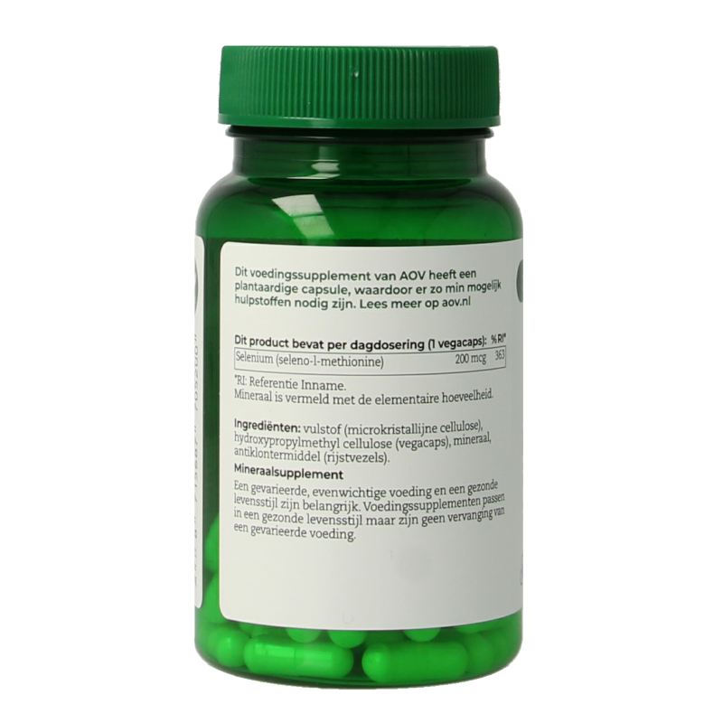 AOV 520 Selenium 200mcg 60 Vegetarische capsules