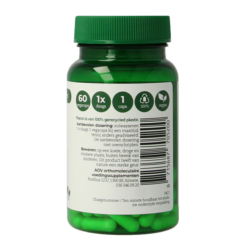 AOV 520 Selenium 200mcg 60 Vegetarische capsules