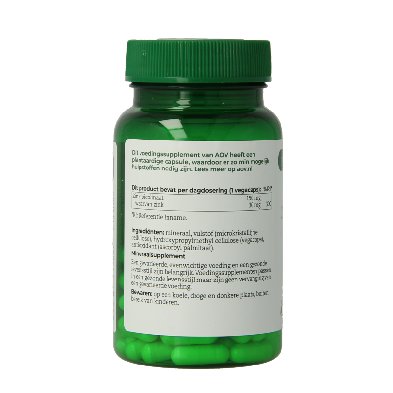 AOV 530 Zink picolinaat 60 Vegetarische capsules