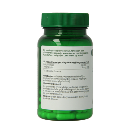 AOV 530 Zink picolinaat 60 Vegetarische capsules