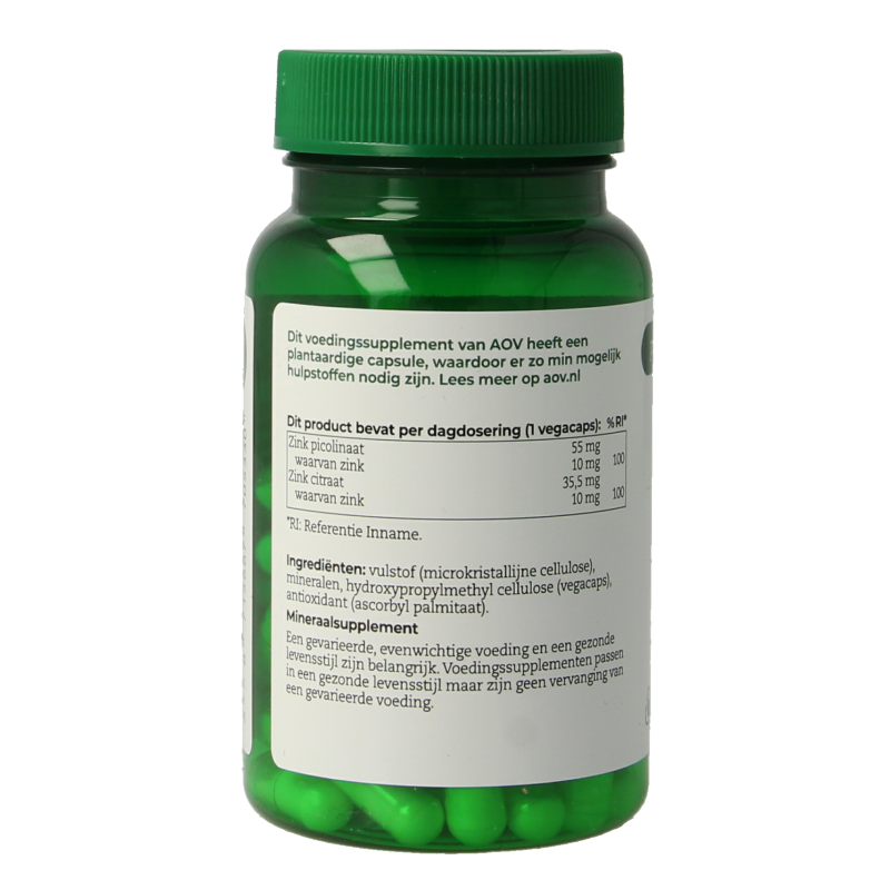 AOV 533 Zink mix 60 Vegetarische capsules
