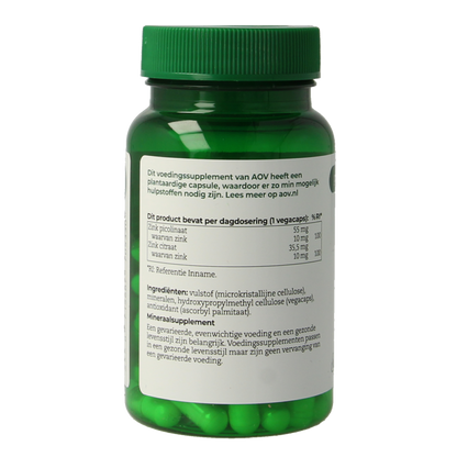 AOV 533 Zink mix 60 Vegetarische capsules