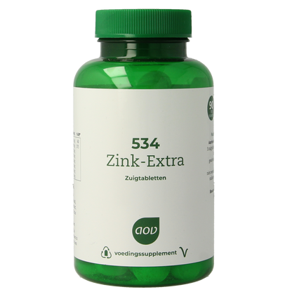 AOV 534 Zink extra 90.00 Zuigtabletten