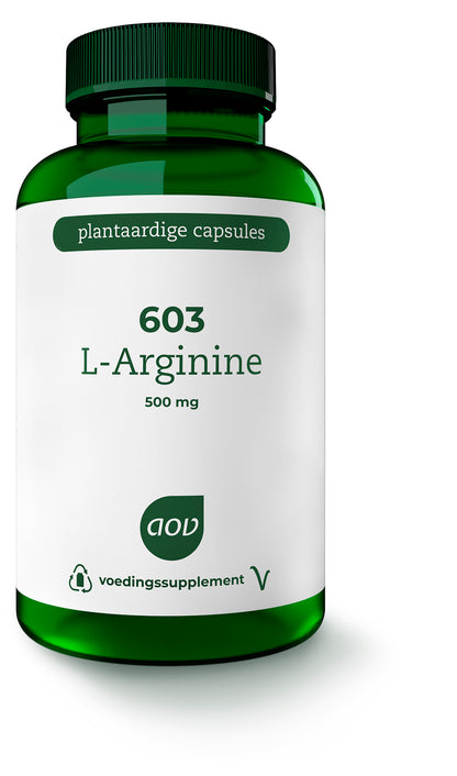 AOV 603 L-arginine 90 Vegetarische capsules