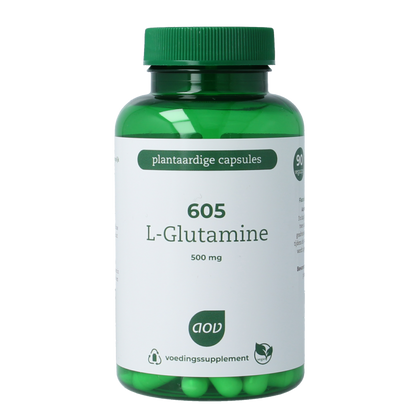 AOV 605 L-Glutamine 500mg 90 Vegetarische capsules