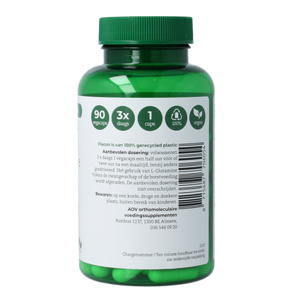 AOV 605 L-Glutamine 500mg 90 Vegetarische capsules