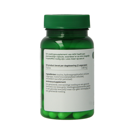 AOV 611 Taurine 500mg 60 Vegetarische capsules