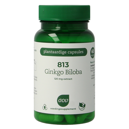 AOV 813 Ginkgo biloba extract 60 Vegetarische capsules