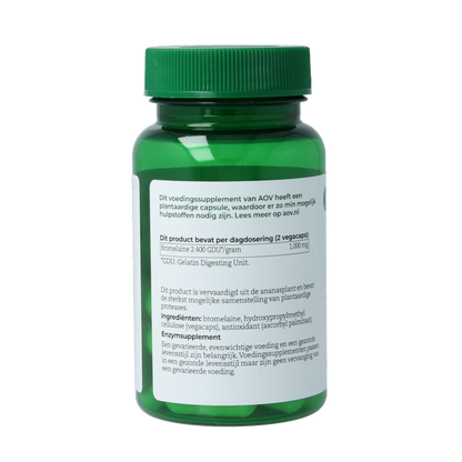 AOV 1133 Bromelaine 30 Vegetarische capsules