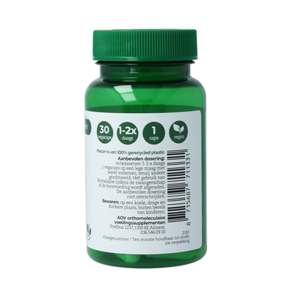 AOV 1133 Bromelaine 30 Vegetarische capsules