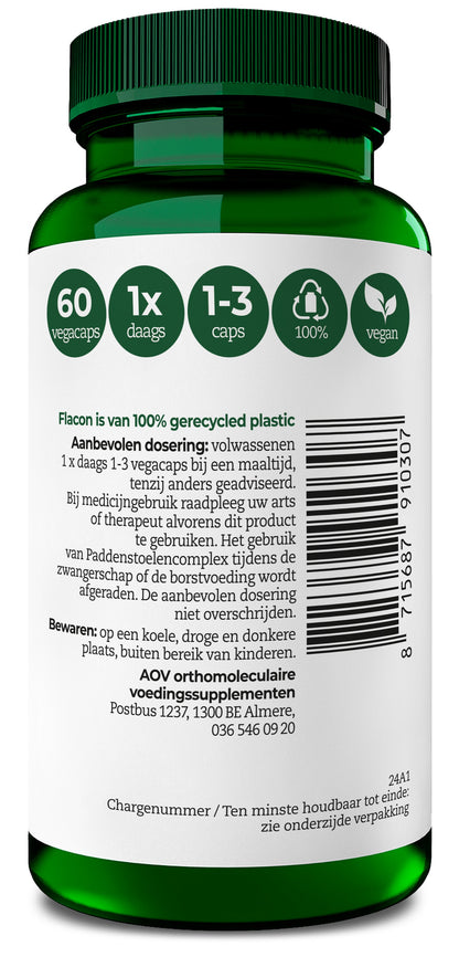 AOV 1030 Paddenstoelen complex 60 Vegetarische capsules