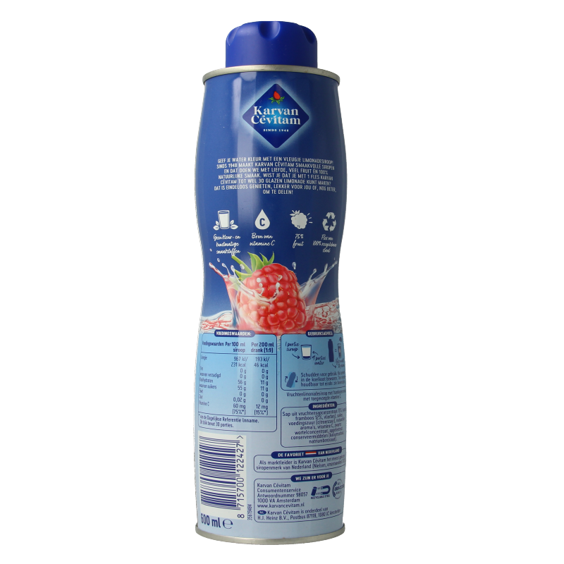 Karvan Cevitam Framboos 600 Milliliter