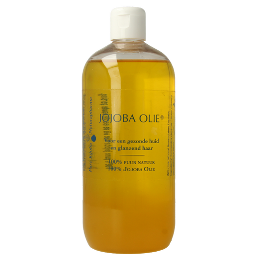 Naturapharma Jojoba olie met flip top dop 500 Milliliter