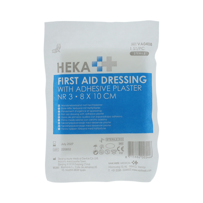 Heka Snelverband nr. 3 8 x 10cm steriel 1.00 Stuks