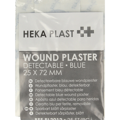 Heka Pleisters blauw 72 x 25mm 25.00 Stuks