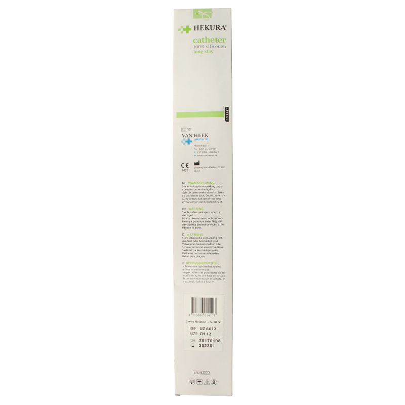 Hekura Catheter 100% siliconen CH12 1 Stuks