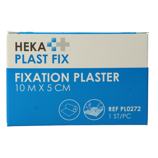 Hekaplast Fix pleister 10 x 5cm 1.00 Rol