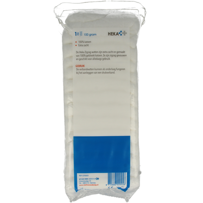 Heka Verbandwatten ZZ 100.00 Gram