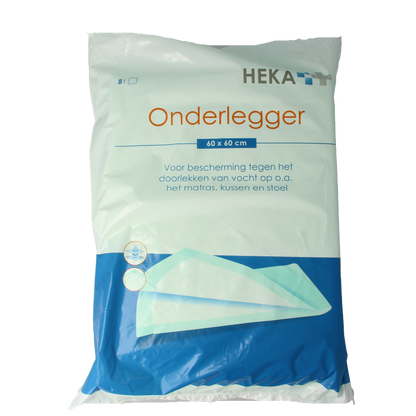 Heka Fluffpull onderlegger 60 x 60cm 8 Stuks