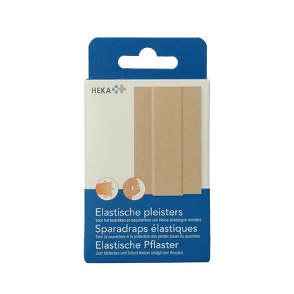 Heka Elastische pleister 10 x 6cm 10 Stuks