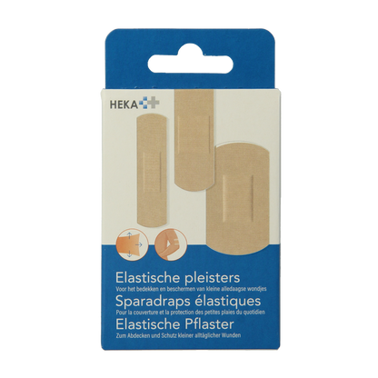 Heka Elastische pleister mix 20.00 Stuks