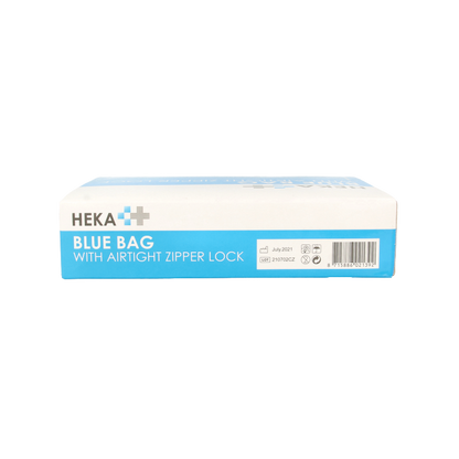 Heka Bluebag stoma afvalzakje gripsluiting niet-steriel 100 Stuks