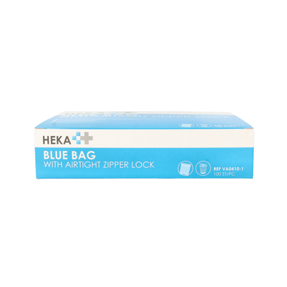 Heka Bluebag stoma afvalzakje gripsluiting niet-steriel 100 Stuks