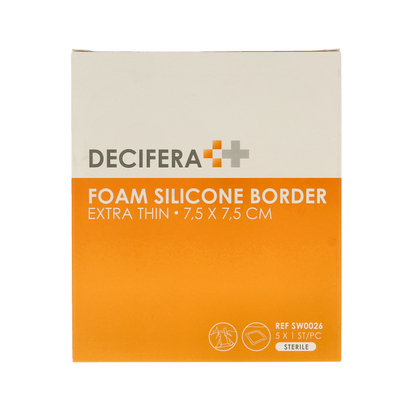 Decifera Foam border 7.5 x 7.5cm 5 Stuks