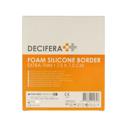 Decifera Foam border 7.5 x 7.5cm 5 Stuks