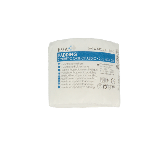 Heka Synthetische wattenrol 2.75 x 6cm 1 Rol