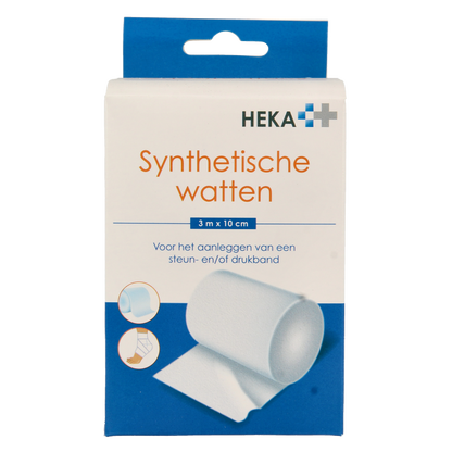 Heka Synthetische watten 3m x 10cm 1 Stuks
