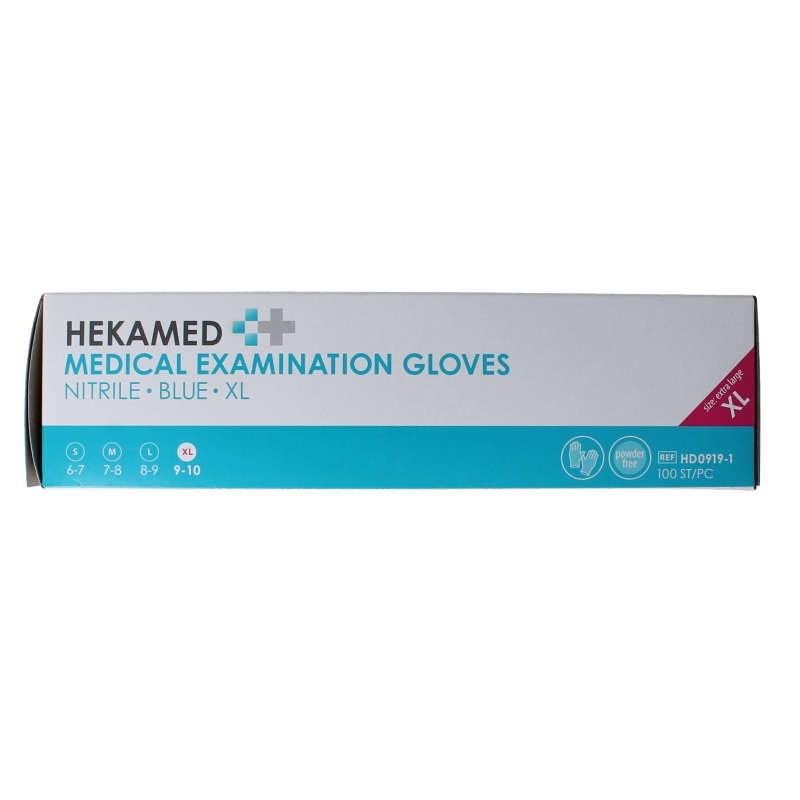 Heka Handschoenen soft nitrile XL 100 Stuks