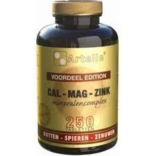 Artelle Calcium/magnesium/zink 250 Tabletten