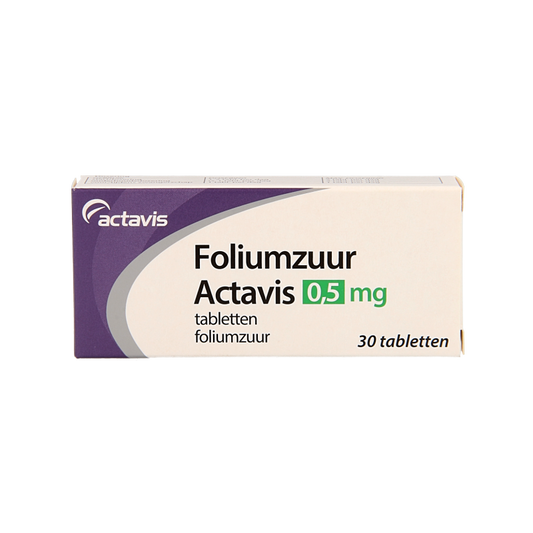 Sanias Foliumzuur 0.5mg 30 Tabletten