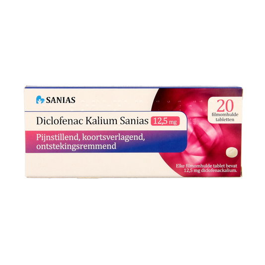 Sanias Diclofenac kalium 12.5mg 20 Tabletten