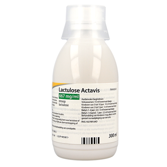 Sanias Lactulosestroop 667mg 300 Milliliter