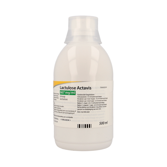Sanias Lactulosestroop 667mg 500 Milliliter