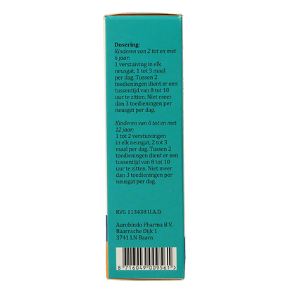 Sanias Xylometazoline HCI 0.50mg spray 10 Milliliter