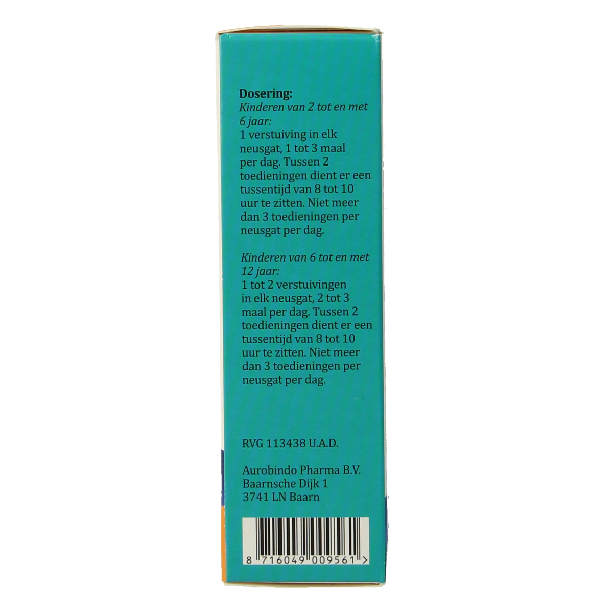 Sanias Xylometazoline HCI 0.50mg spray 10.00 Milliliter