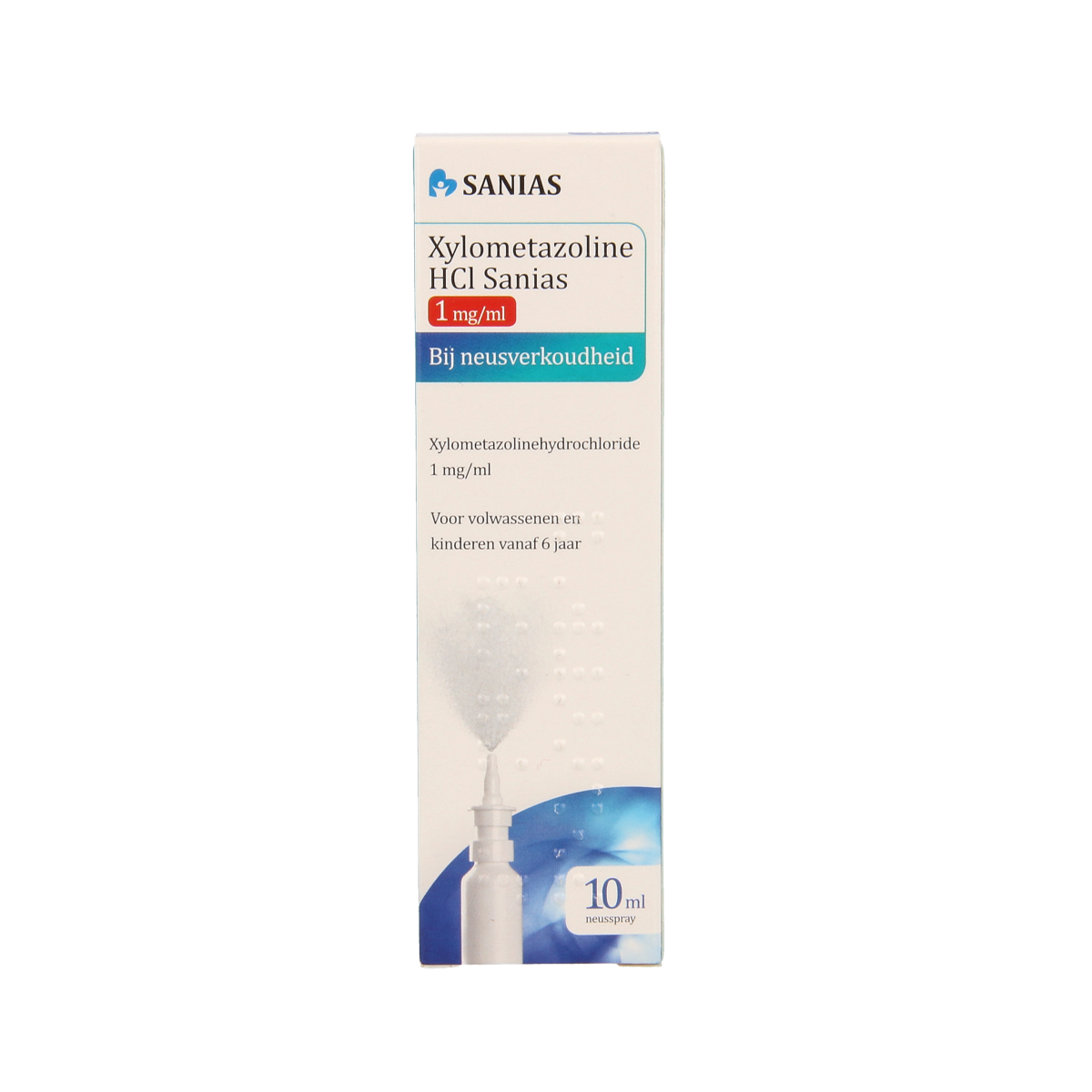 Sanias Xylometazoline HCI 1mg spray 10.00 Milliliter