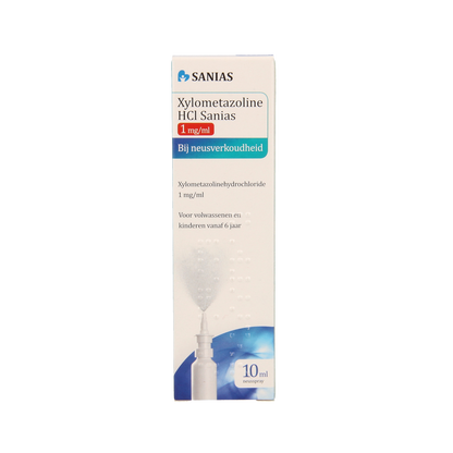 Sanias Xylometazoline HCI 1mg spray 10.00 Milliliter