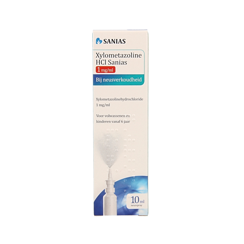 Sanias Xylometazoline HCI 1mg spray 10 Milliliter