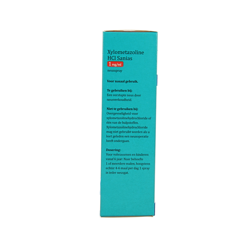 Sanias Xylometazoline HCI 1mg spray 10 Milliliter