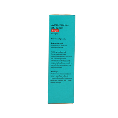 Sanias Xylometazoline HCI 1mg spray 10 Milliliter