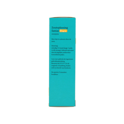 Sanias Zoutoplossing neusspray 8mg/ml 15 Milliliter